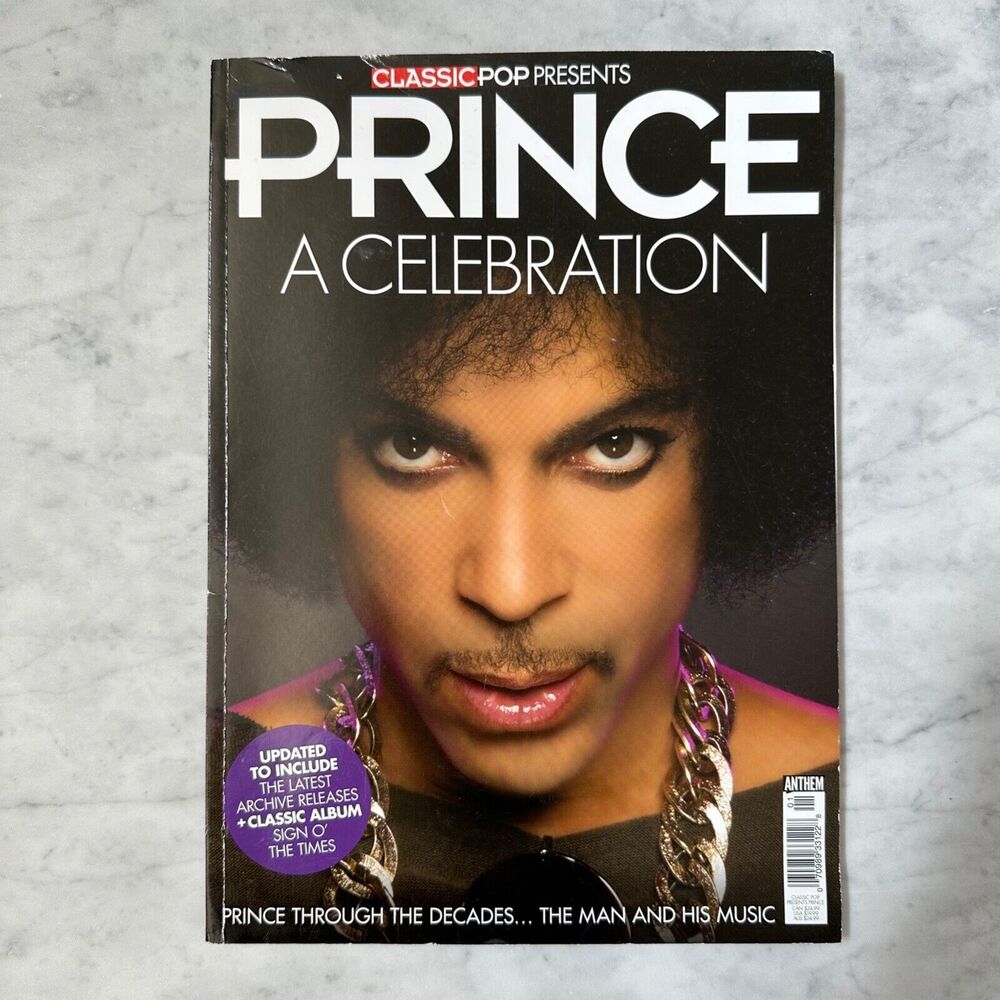 PRINCE A Celebration by Classic Pop 2019 Tribute Magazine Anthem Publishing
